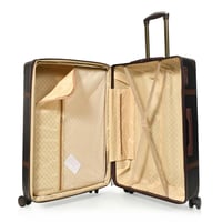 طقم شنط سفر من مورانو 4 قطع مع شنط مكياج فاخرة أسو...