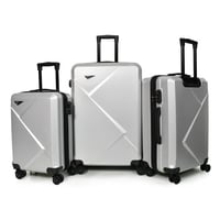 مورانو طقم شنط سفر فايبر ثلاثة قطع رمادي