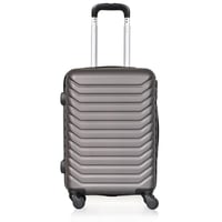 مورانو شنط سفر فايبر 20 أنش كبينة الطائرة رمادي