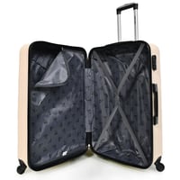 مورانو طقم شنط سفر فايبر ثلاثة قطع بيج