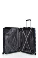 طقم شنط سفر 3 قطع من مورانو بتصميم مموج أزرق