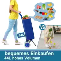 عربة تسوق ورحلات من مورانو 20 بوصة أزرق