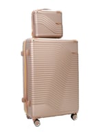 شنط سفر مورانو الفاخر اربعة قطع مع قطعتين روز جولد