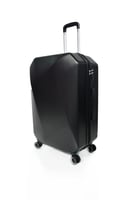 طقم شنط سفر مورانو فايبر بتصميم معين هندسي مكون من...