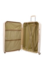 مورانو طقم شنط سفر فايبر من 5 قطع متين بيج