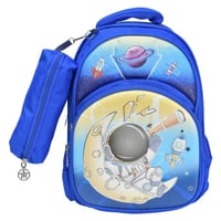 شنطة ظهر مدرسية من القماش رائد فضاء للأولاد