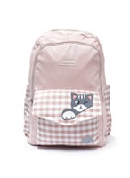 شنطة ظهر مدرسية من القماش قطه فريد