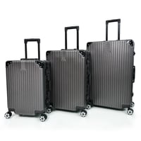 طقم شنط سفر الومنيوم مورانو ثلاثة قطع تصميم أنيق و...