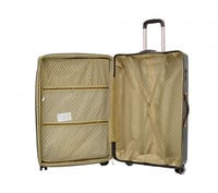 طقم شنط سفر مورانو فايبر من 5 قطع مع شنطة مكياج تص...