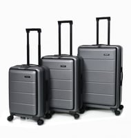 شنط سفر مورانو مكون من 3 قطع فايبر