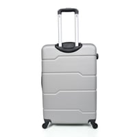 طقم شنط سفر فايبر مورانو ثلاث قطع لون رمادي فاتح