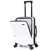 شنط سفر مورانو سبشيل 20 انش فايبر ابيض