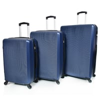 مورانو طقم شنط سفر 4 قطع فايبر بشكل مموج حديث الطر...