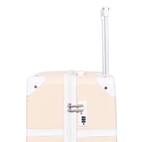 طقم شنط سفر كلاسيك مورانو من7 قطع فايبر و جلد فاخر...