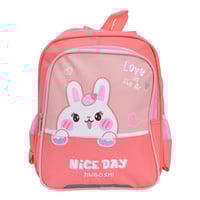 شنطة ظهر مدرسية من القماش نمر و أرنب