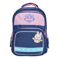 Dark blue and pink