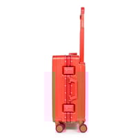 مورانو شنط سفر كبينة الومنيوم بدون سحاب 20 انش أحم...