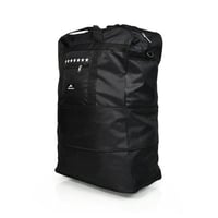 مورانو حقيبة سفر برميل قابله للطي اسود