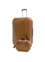 مورانو طقم شنط سفر فايبر من 6 قطع نحاسي