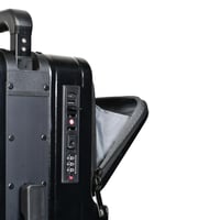 حقيبة سفر من مورانو 20 بوصه (أسود)