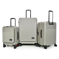 مورانو طقم شنط سفر لون روز قولد مكون من 3 حقائب زي...