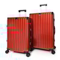 مورانو طقم شنط سفر الومنيوم ثلاثة قطع تصميم أنيق و...