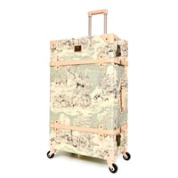 مورانو طقم شنط سفر كلاسيك جلد بلكامل اربع قطع رسم