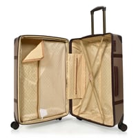 طقم شنط سفر من مورانو 4 قطع مع شنط مكياج فاخرة ذهب...