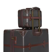 طقم شنط سفر كلاسيك مورانو من7 قطع فايبر و جلد فاخر...