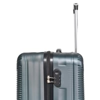 مورانو طقم شنط سفر فايبر 3 قطع مخطط اخضر