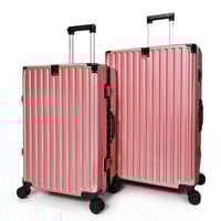 مورانو طقم شنط سفر الومنيوم ثلاثة قطع تصميم أنيق و...