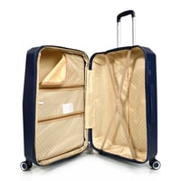 مورانو طقم شنط سفر فايبر اربع قطع أزرق