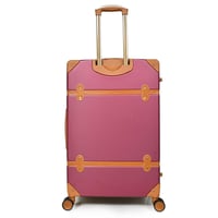 مورانو شنط سفر فايبر ثلاثة قطع مع مكياج عودي وبني...