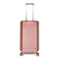 طقم شنط سفر مورانو 4 قطع بتصميم أسطواني جديد روز ق...