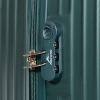 مورانو طقم شنط سفر فايبر ثلاثة قطع أخضر