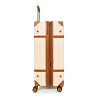 طقم شنط سفر كلاسيك مورانو من7 قطع فايبر و جلد فاخر...