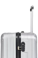 مورانو طقم شنط سفر فايبر 3 قطع مخطط سلفر