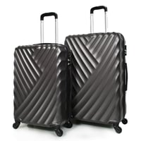 مورانو طقم شنط سفر فايبر ثلاثة قطع رمادي