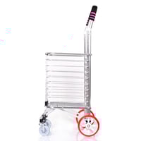 عربة تسوق ورحلات الامنيوم مع عجلات متحركة من موران...