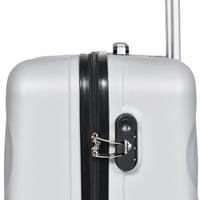 مورانو طقم شنط سفر فايبر ثلاثة قطع سلفر