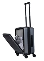 شنط سفر مورانو سحاب قابل للتوسعة مع قسم اجهزة لكبي...