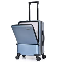 شنط سفر مورانو سبشيل 20 انش فايبر ازرق