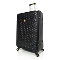 مورانو طقم شنطة سفر جلد كلاسيك اربع قطع اسود