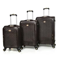 مورانو طقم شنطة سفر جلد اربع قطع كوفي