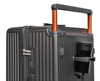 مورانو طقم شنط سفر فايب يد عريض ثلاثة قطع لون رماد...