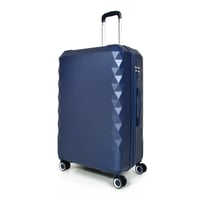 مورانو طقم شنط سفر فايبر 4 قطع أزرق