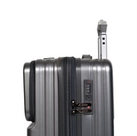 مورانو شنط سفر فايبر 20 أنش كبينة الطائرة رمادي