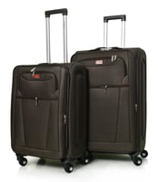 مورانو طقم شنط سفر قماش ثلاثة قطع 28.24.20 كوفي