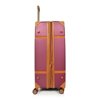 طقم شنط سفر كلاسيك مورانو من7 قطع فايبر و جلد فاخر...