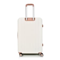 مورانو طقم شنط سفر فايبر اربع قطع ابيض كاكي